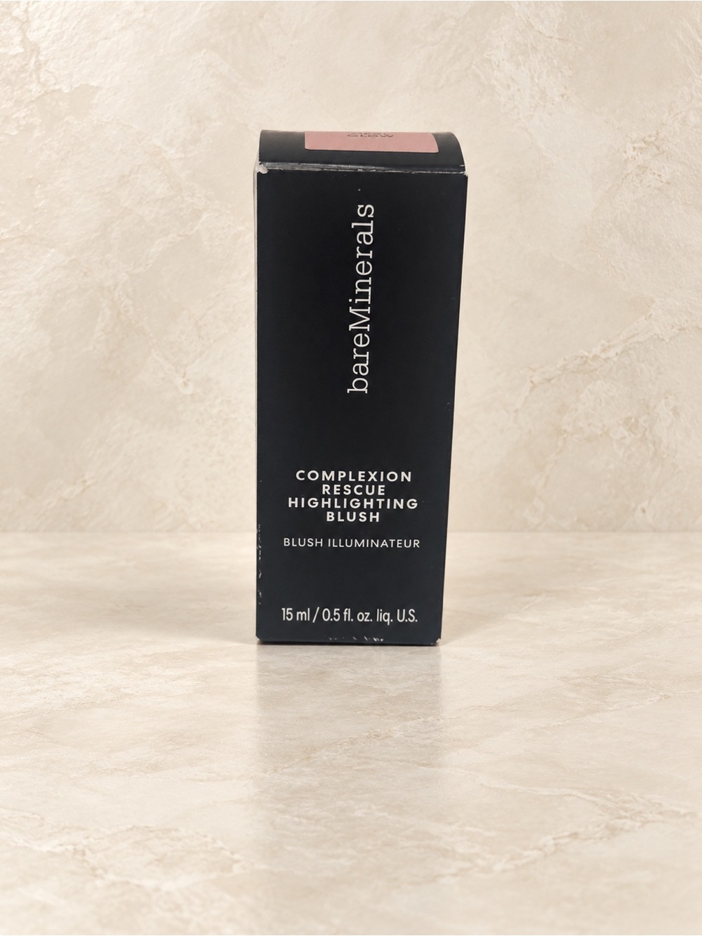 🌸 bareMinerals Complexion Rescue Highlighting Blush Opal Glow 15ml NIB Sealed ✨